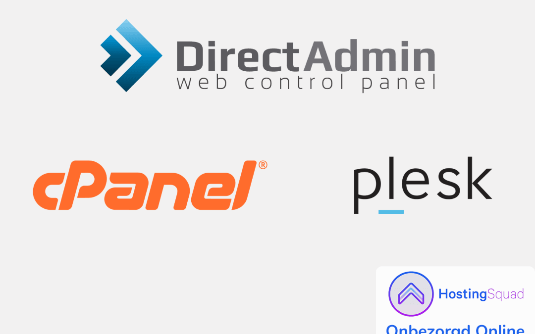 Waarom wij standaard DirectAdmin leveren bij webhosting en VPS pakketten